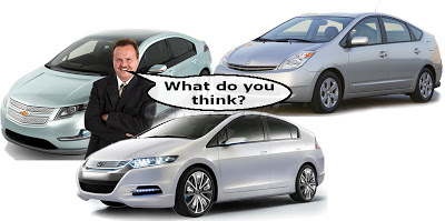  Volt vs Insight vs Prius: What are your initial thoughts on their design?