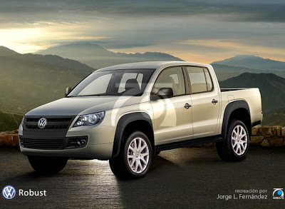  VW Robust Pickup Truck to be Unveiled at Hannover CV Show