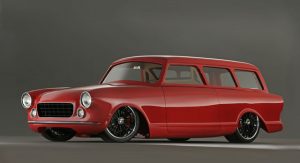 Ferrambo 1960 Nash Rabmbler Wagon with Ferrar 360 V8