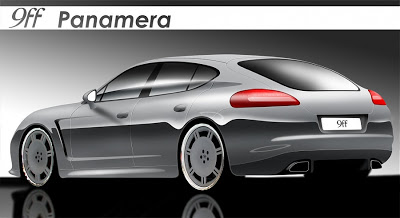  Porsche Tuner 9ff Release Sketches of Panamera Sedan
