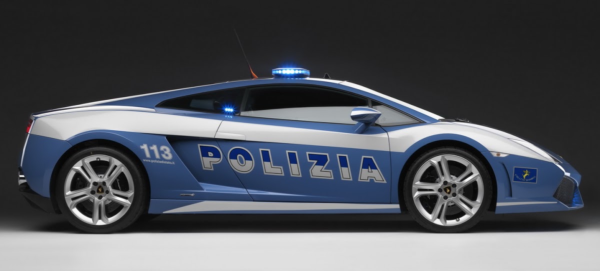 Lamborghini gallardo polizia