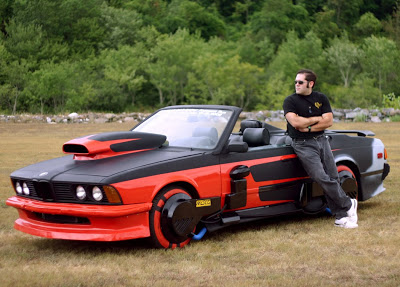  Man Brings To Life BMW 633CSI Cabrio from Back To The Future 2 Film
