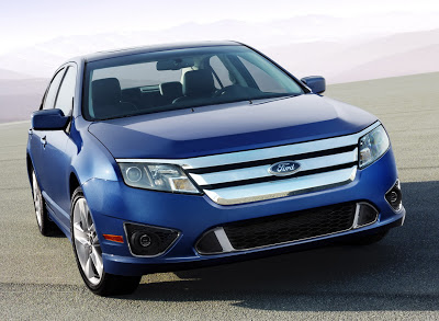  2010 Ford Fusion Facelift Gets Chrome Monobrow, New Engines and a Hybrid Version