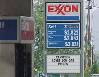  Average U.S. Gas Prices Drop Below 3$ a Gallon