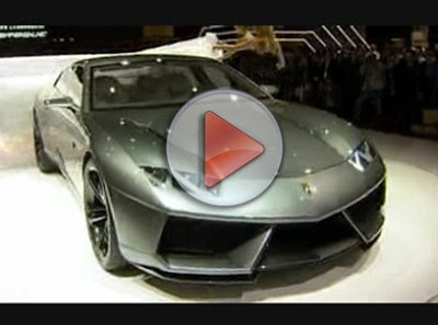  Lamborghini Estoque: Live Videos from Paris
