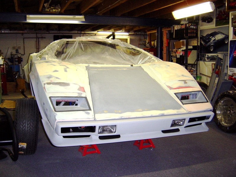 Man Hand-Builds Lamborghini Countach In His Own Basement!