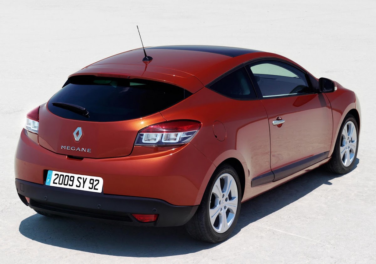 New Renault Megane Coupe Official Photos and Details