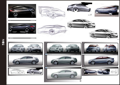  2010 Mazda3 Sedan: The Rejected Design Proposals