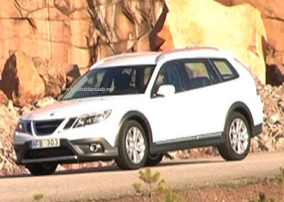  Saab 9-3X Crossover Scooped Without a Trace of Camo