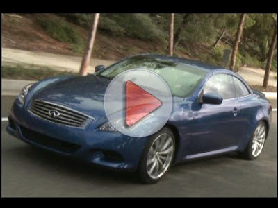  Video: Infiniti G37 Convertible on the Road, See the Retractable Hardtop in Action