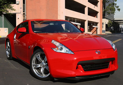  2010 Nissan 370Z "Spied" in Red Hot Dressing