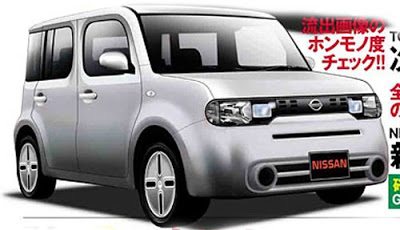  2010 Nissan Cube Rendering Hits the Spot