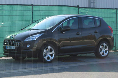 2009 Peugeot 3008 Crossover Scooped Completely Undisguised