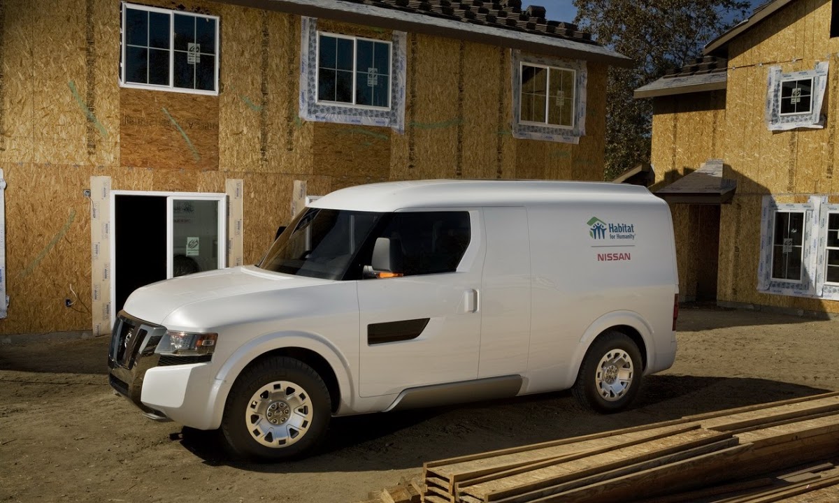 Nissan NV2500 LCV Concept Revealed in the Flesh | Carscoops