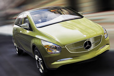  Mercedes to Unveil Concept BlueZero in Detroit – Previews 2010 B-Class