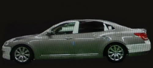  Spied: 2010 Hyundai Equus Luxury Sedan