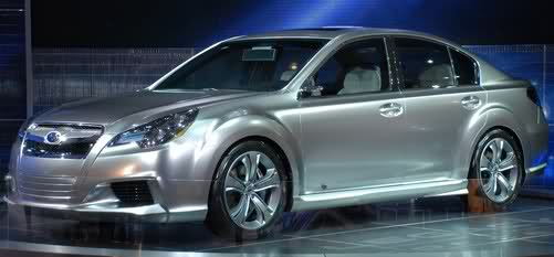  Subaru Legacy Concept Revealed at Detroit Show – 29 High-Res Photos