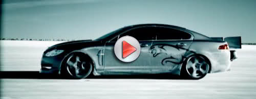  Video: Jaguar XFR Prototype tops 225 mph at Bonneville Salt Flats