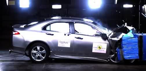  Honda Accord Achieves 5-Stars at Euro Ncap's Revised Rating System