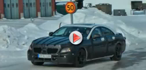  2011 Mercedes-Benz CLS Scooped on Film