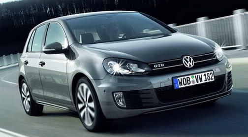  VW reveals sporty Golf GTD with 170HP and 44.3mpg Diesel engine