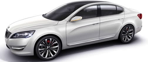  Official details and High-Res pic of  Kia’s VG KND-5 Concept Sedan