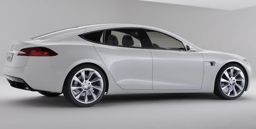  2011 Tesla Model S All-Electric Sports Sedan Photos Leaked!