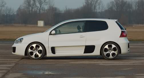  Tuner Transforms VW Golf V into Golf GTI W12 Concept