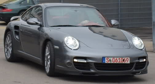  2010 Porsche 911 Turbo Coupe and Cabriolet Facelift Models Spied