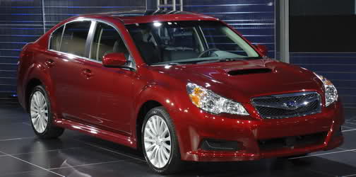  New Subaru Legacy Photos from New York Show, Stay Tuned for the 2010 Legacy Outback