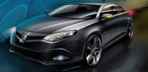  MG Rover MG6 Concept Based on Roewe 550 to Debut in Shanghai