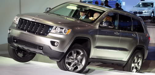  Live Photos of the new 2011 Jeep Grand Cherokee from New York