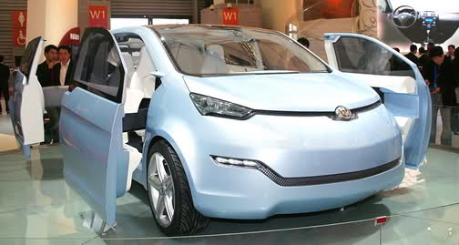  Brilliance Reveals All-Electric Concept Study in Shanghai