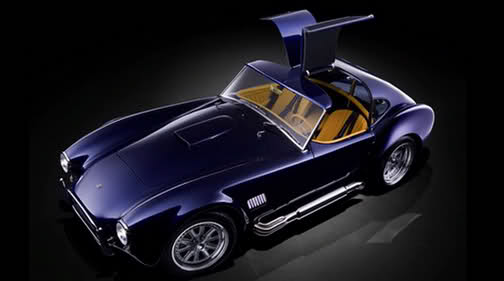  AC Cobra Lives on: New Model with Corvette V8, Porsche Brakes and Gullwing Top