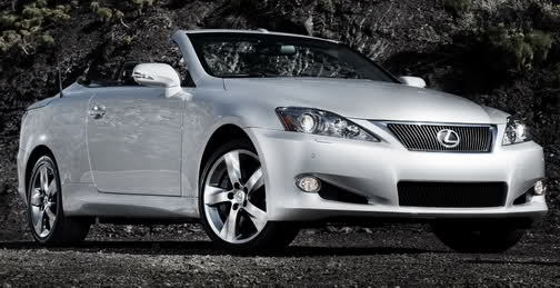  2010 Lexus IS Coupe-Convertible Priced from $38,490