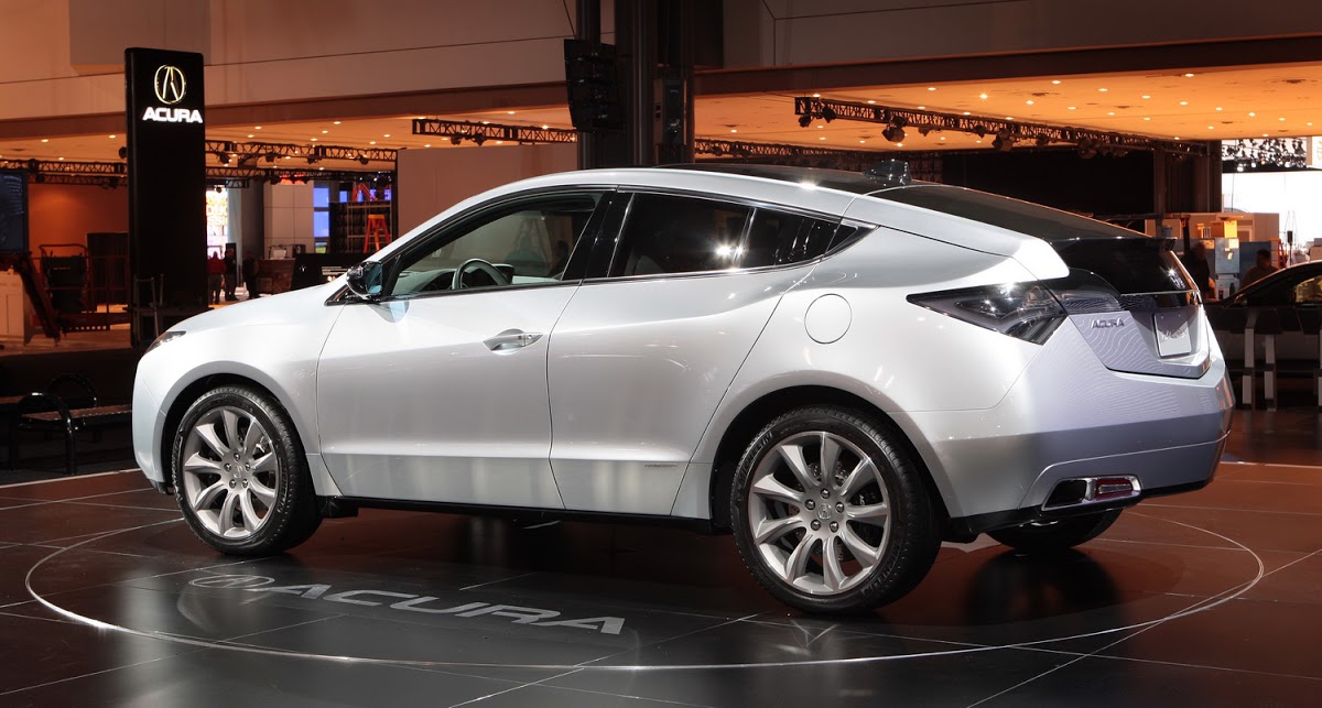 Acura ZDX Live Photos from the New York Auto Show | Carscoops