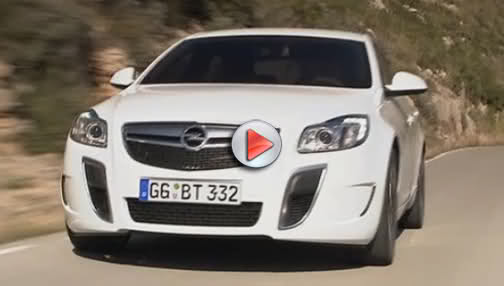  VIDEO: Opel Insignia OPC – Vauxhall Insignia VXR in Motion