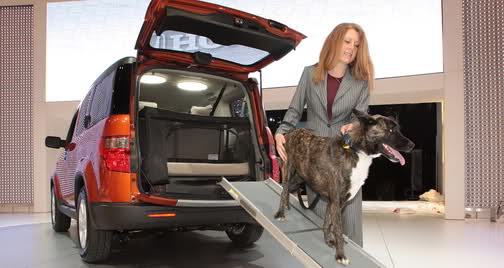  NY Show: Honda Element with Dog-Friendly Accessories