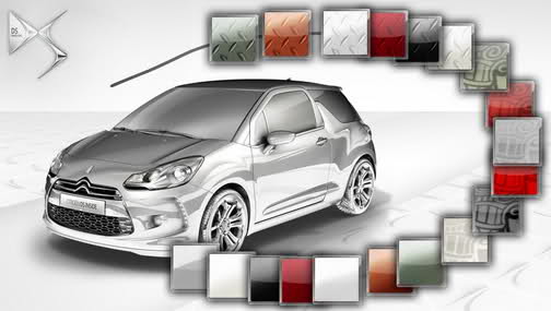  Citroen Launches Funky Design Configurator for the DS Inside