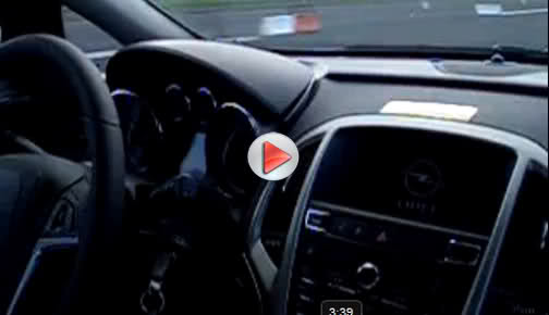  VIDEO: New Opel Astra 1.6 Turbo on the Test Track