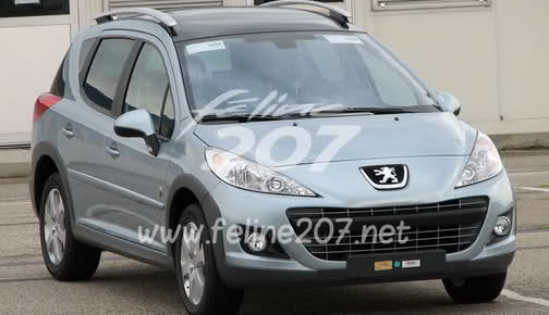  Peugeot 207 SW Outdoor Facelift Scooped with New Face?
