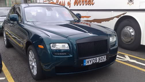 2010 Rolls Royce Ghost: Production Model Spied on the Road
