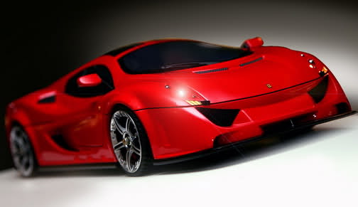  Ferrari Dino Rosa: Concept Study for a New Entry Level Mid-Engine Ferrari