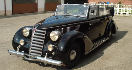  King of Italy's 1939 FIAT Used to Chauffeur Hitler, Mussolini and Franco to be Auctioned by COYS