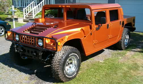  Handmade Hummer H1 Replica Built with Ford Parts Including F150 Frame!