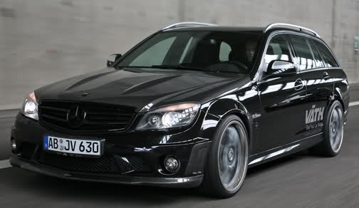  VATH V63RS: Mercedes-Benz C63 AMG Estate with 585HP V8 and Carbon-Fiber Kit