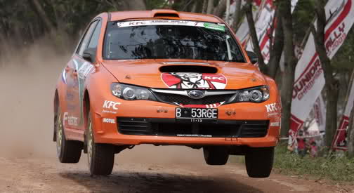  13-Year-Old Indonesian Masters Subaru Impreza Group N Rally Car