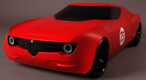  Alfa Romeo Berlina Da Corsa Concept Study