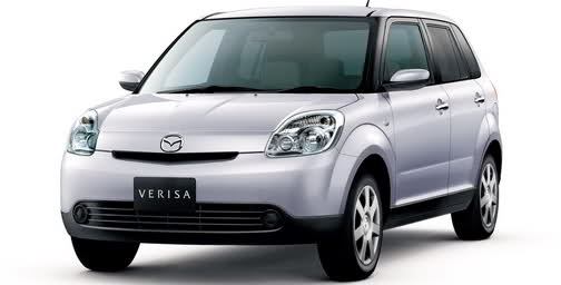  Mazda Refines the Verisa for the Japanese Market