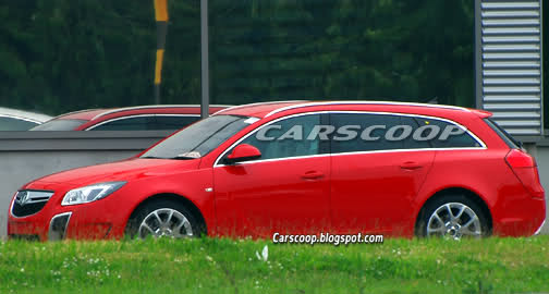  Opel Insignia OPC in Sports Tourer Form Spied Completely Undisguised!